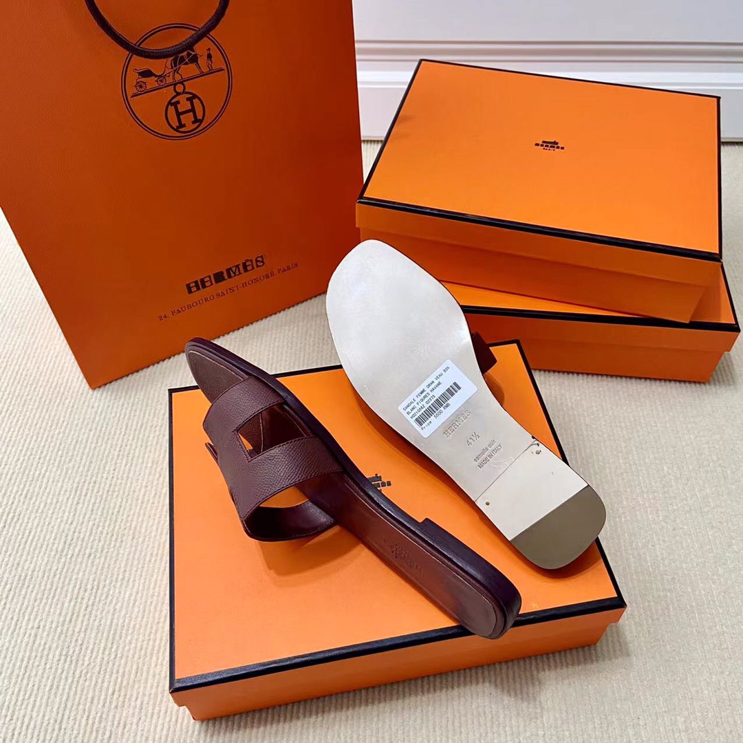 에르메스 올수공 오란 슬리퍼 샌들 앱송 17